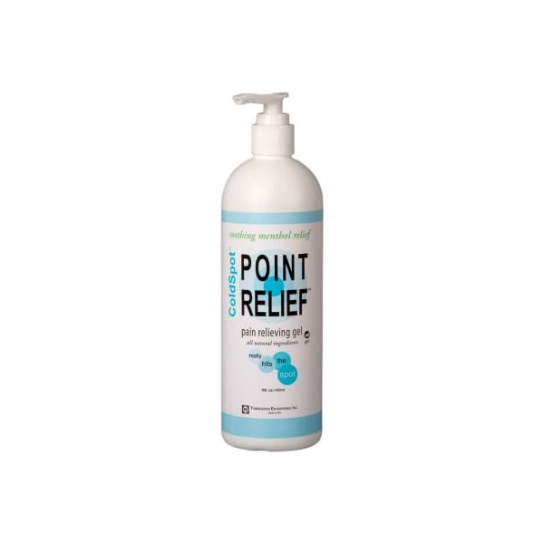 Point Relief ColdSpot Pain Relief Gel, 16 oz. Pump Bottle